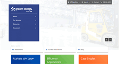 Desktop Screenshot of groomenergy.com